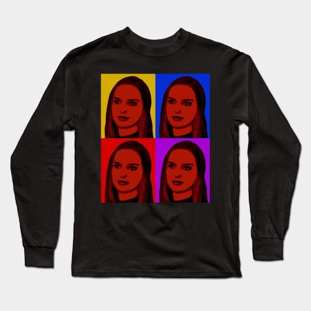 natalie portman Long Sleeve T-Shirt by oryan80